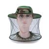 Net Mesh Face Protector Cap Insect Bee Mosquito Resistance Sun Fish Hat