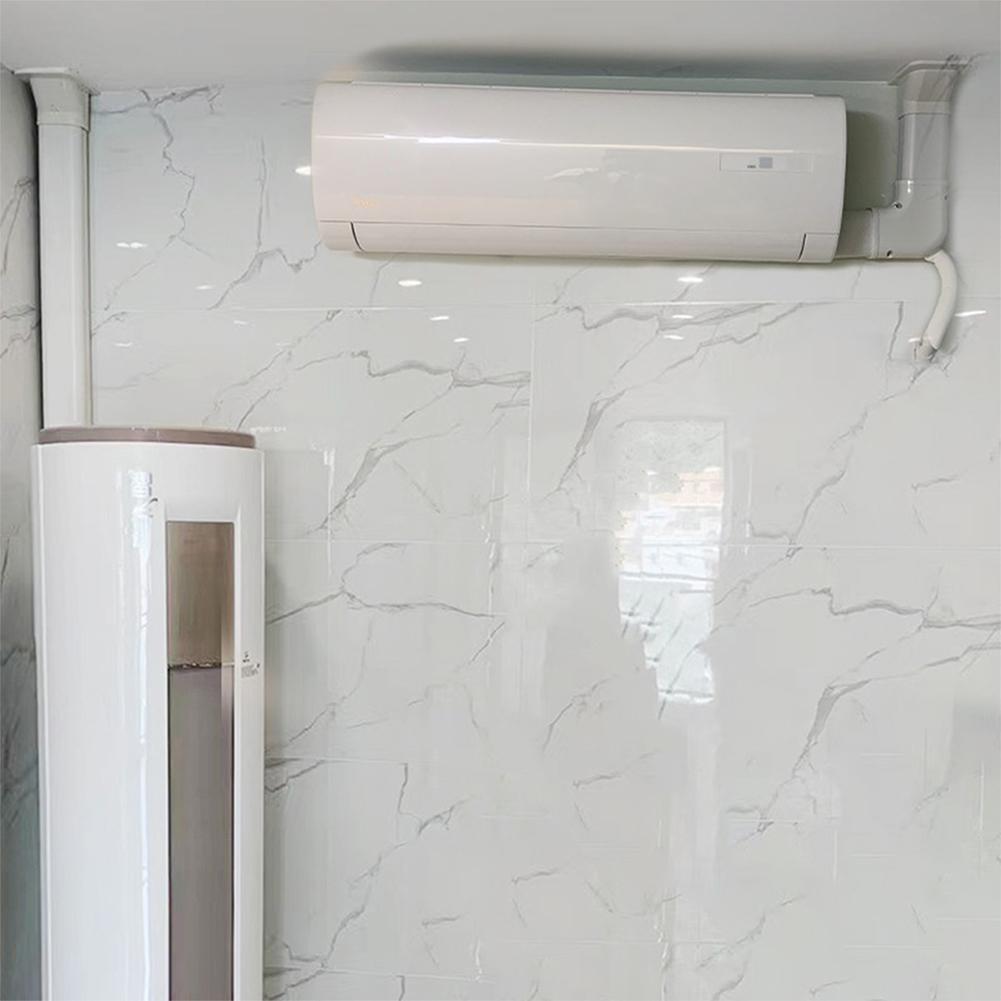 Compatibility Conceal Air Conditioner Line PVC Wall Accessory Tubing Cover Wide Compatibility Applicable Decoration