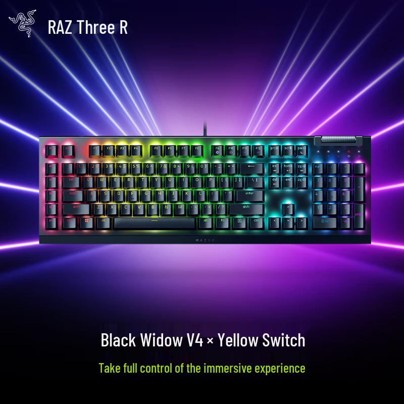 Razer BlackWidow V4 Series RGB Mechanical Gaming Keyboard