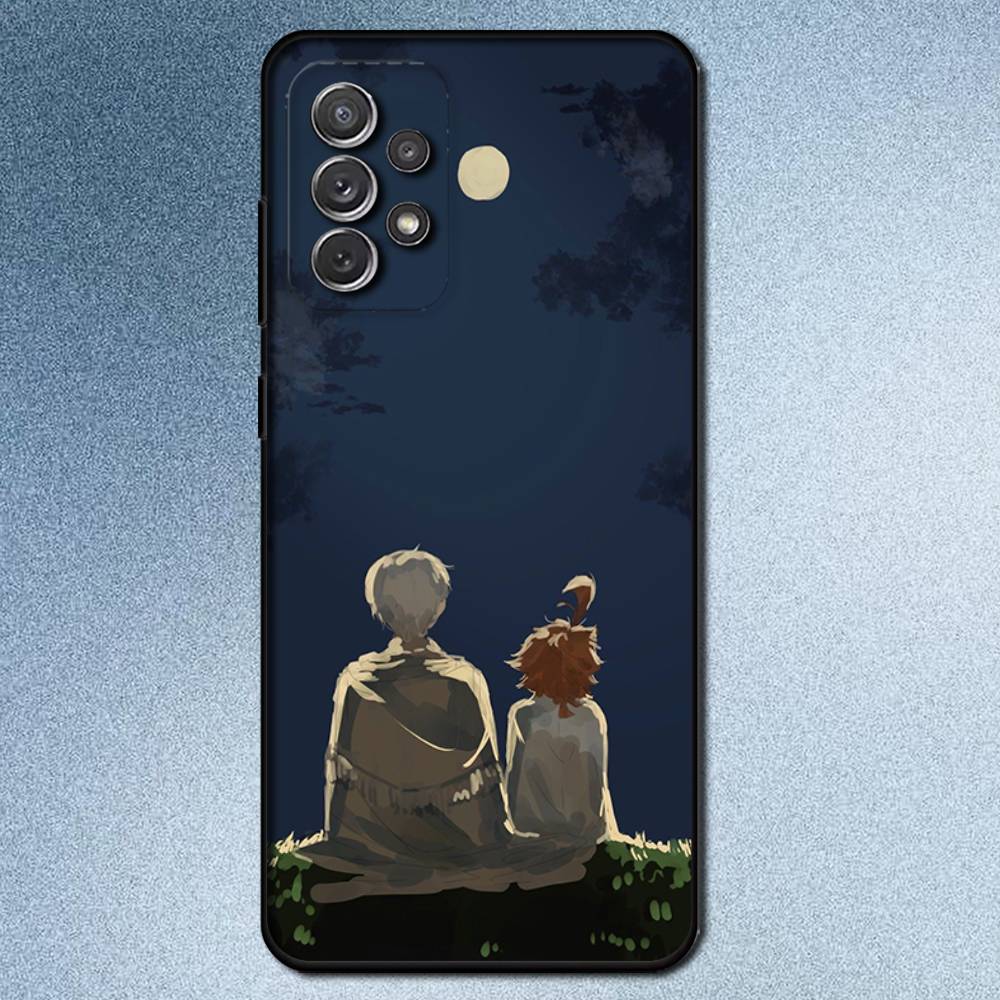 The P-Promised N-Neverland Phone Case For Samsung S25,S24,S21,S22,S23,S30,Ultra,S20,Plus,Fe,Lite,Note,10,9,5G Black Cover