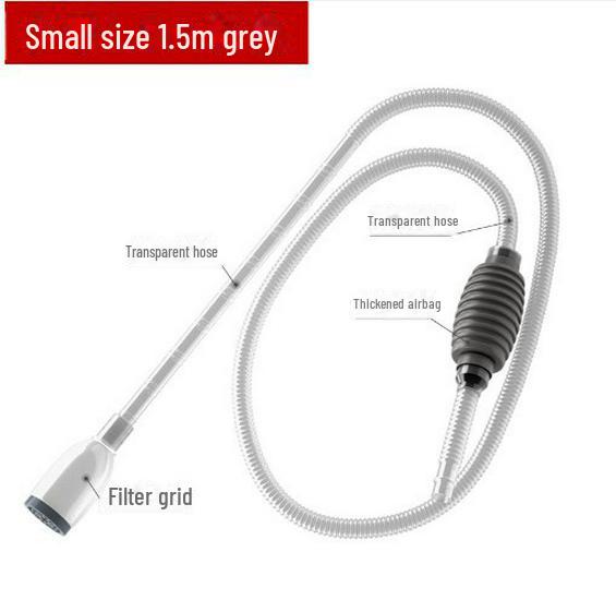 Fish Tank Siphon Pump for Water Changes and Waste Cleaning