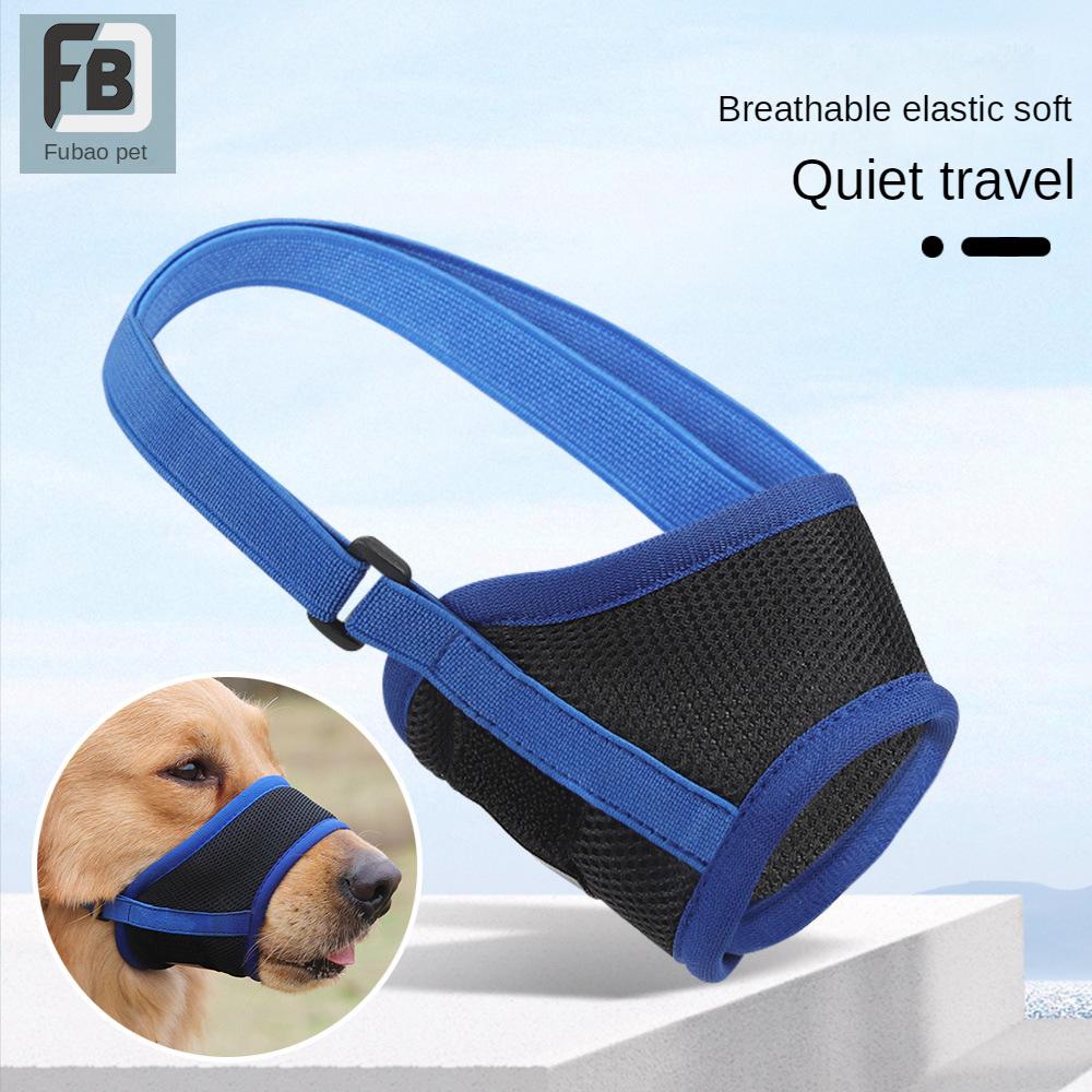 Soft Dog Muzzles for Small Medium Large Dogs, Breathable Printed