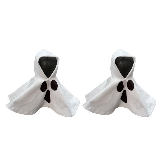 Halloween Shift Knob Hoodie Cover Funny Ghost Gear Shift Knob Sleeve Automotive Interior Accessories for Most Vehicles