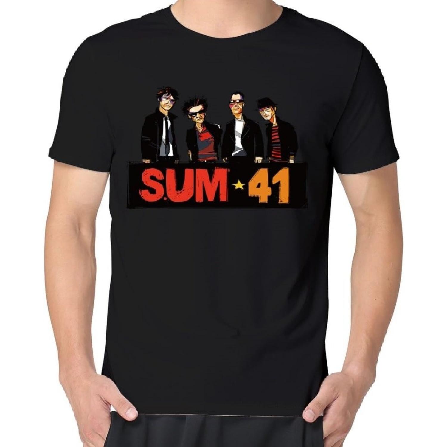 MAGGO Famou Rock Band Sum 41 New Songs Albums T-shirt Mens XXXXXL разноцветный
