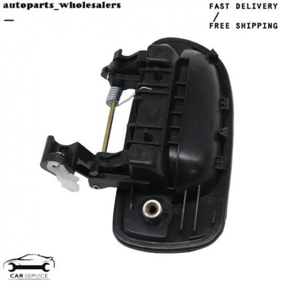 Set of 2 Rear Left and Right Exterior Door Handle Fit For 2000-06 Hyundai Accent