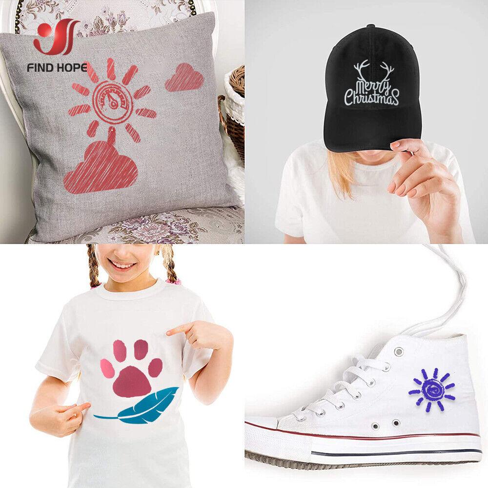 Metallic Shiny Heat Transfer Vinyl Iron On T shirt Textiles Heat Press cut Film Making Sign Pattern for Garment DIY