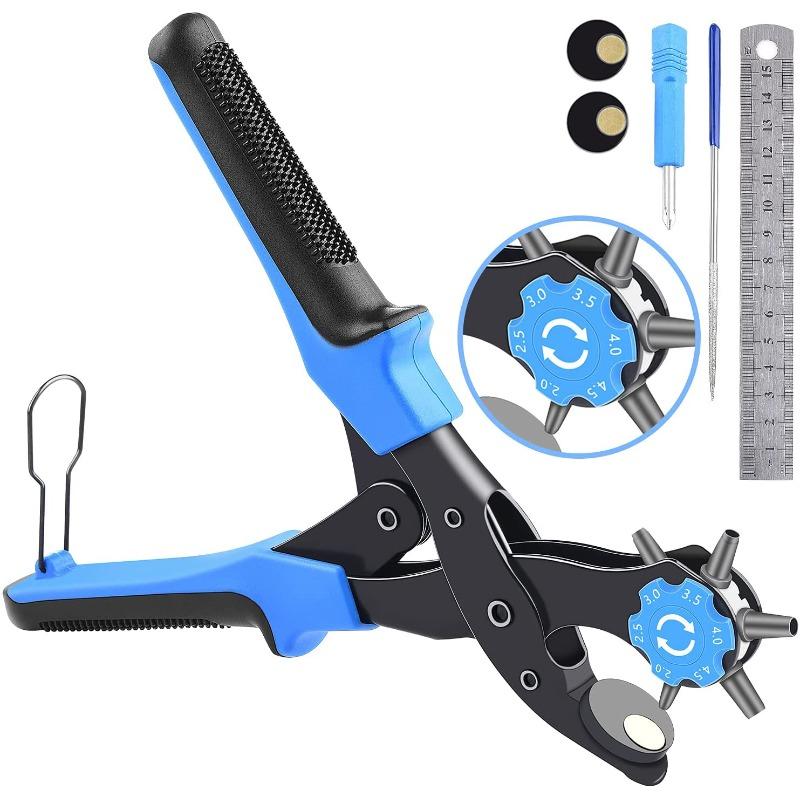 

Belt Puncher Multifunctional Leather Punch Tool Set