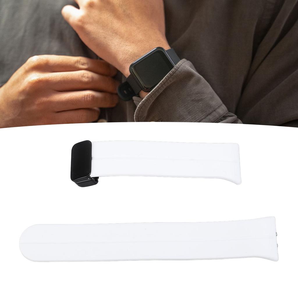 Quick Relse Strap for axy Fit3 Adsorbable Folding Buckle Comfortable Scratch Resistant Watch Wrist Replacement Band