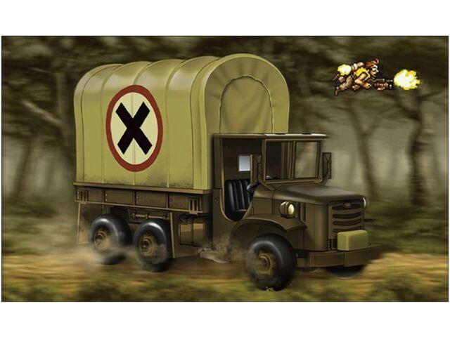 Metal Slug3 M34 3-ton Truck non-scale Kit w/Marco (Obesity) figure XNSMS3006 NEW
