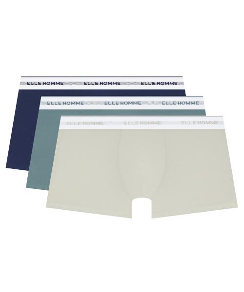 [Elle Innerwear] Aerocool Comfort Fit Trunks 3-PACK [Shipped from Korea] 100% Authentic 100