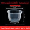 Transparent Disposable Bento Box with Lid for Takeaway - Ideal for Liangpi, Braised Snacks, & More