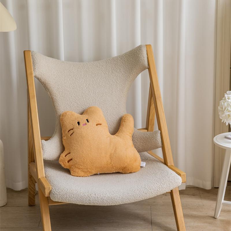 Kawaii Plushie Cats Black Pillow Stuffed Animals Cat Plush Pillow Cushion Soft For Sofa Decoration Lovely Cat Toys For Girls