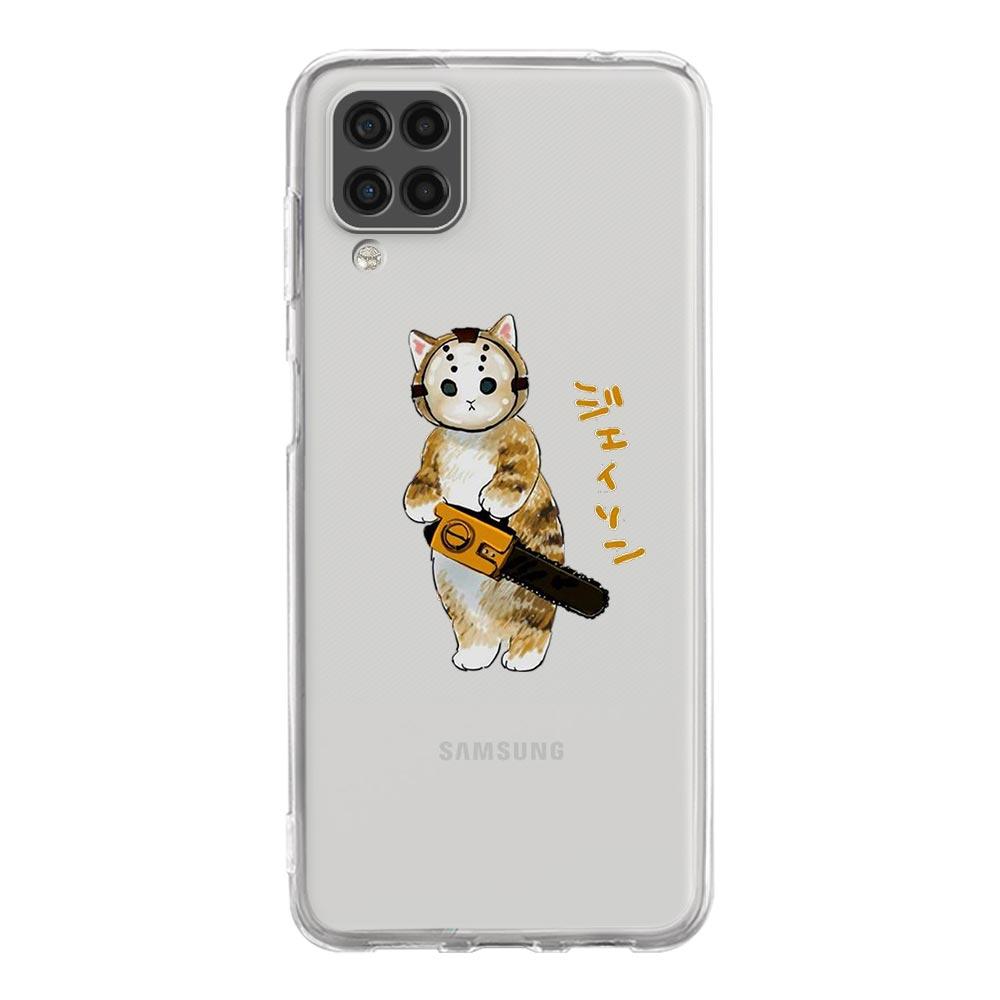 Cute Cat Cartoon Phone Case For Samsung Galaxy A51 A71 A21S A12 A11 A31 A41 A01 A03S A13 A33 A73 A53 A52 A32 5G A23 Clear Cover