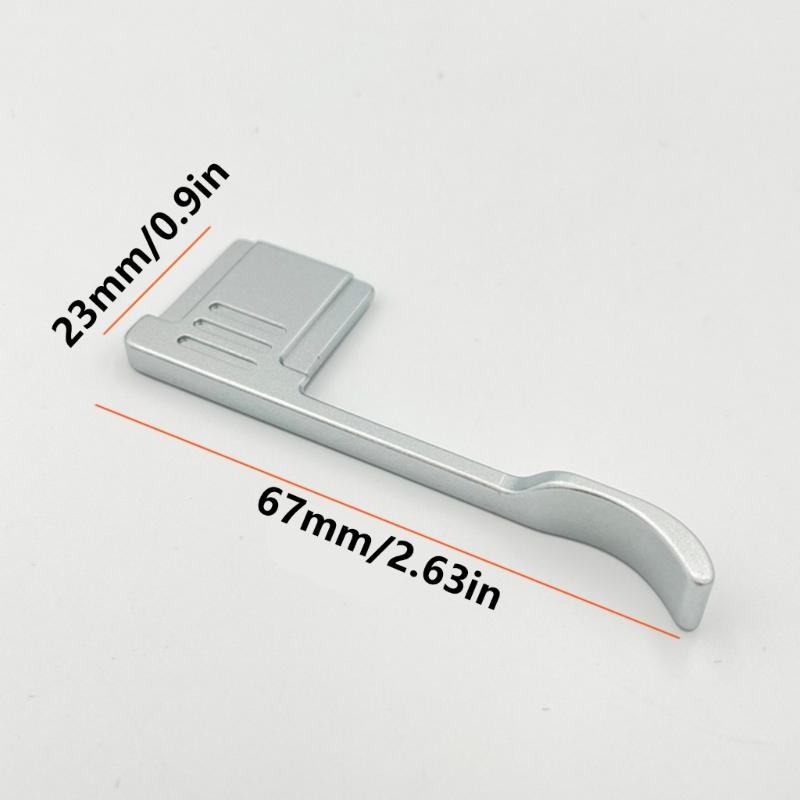 Secure Hold Aluminum Thumb Rest for XM5 Cameras, Adds Comfort No Blocking Controls