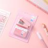 1Pc Morandi Color Mini Stapler Student Cute Small Stapler Office Supplies Hand-held Stapler Set