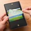 Ultra-thin Small Bank Card Multi Slot Card Holder Wallet for Women and Men Solid Leather Credit Card Bag Male CardHolder
