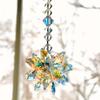 Colorful Crystal Sunshine Sun Catcher Pendant, DIY Handmade Wind Chime Accessories, Car Hanging Decoration.