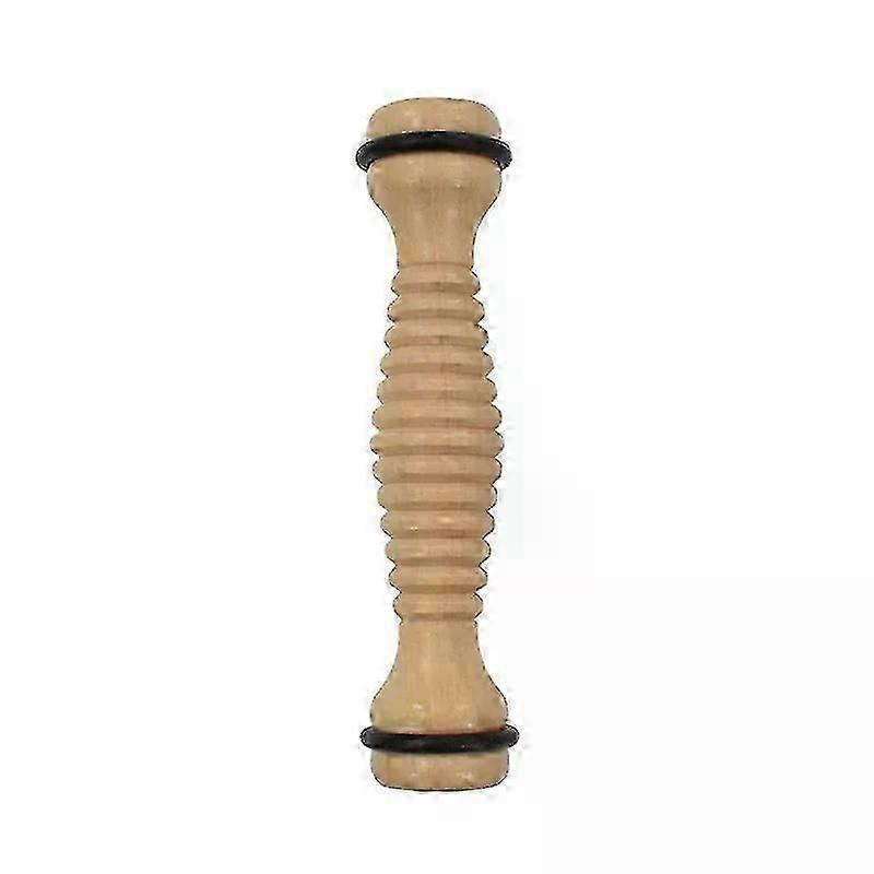 Fußmassagerolle aus Holz zur Linderung von Plantarfasziitis, Tiefengewebemassage-Tool, Stressabbau, Fußmassagerolle, Stressabbau