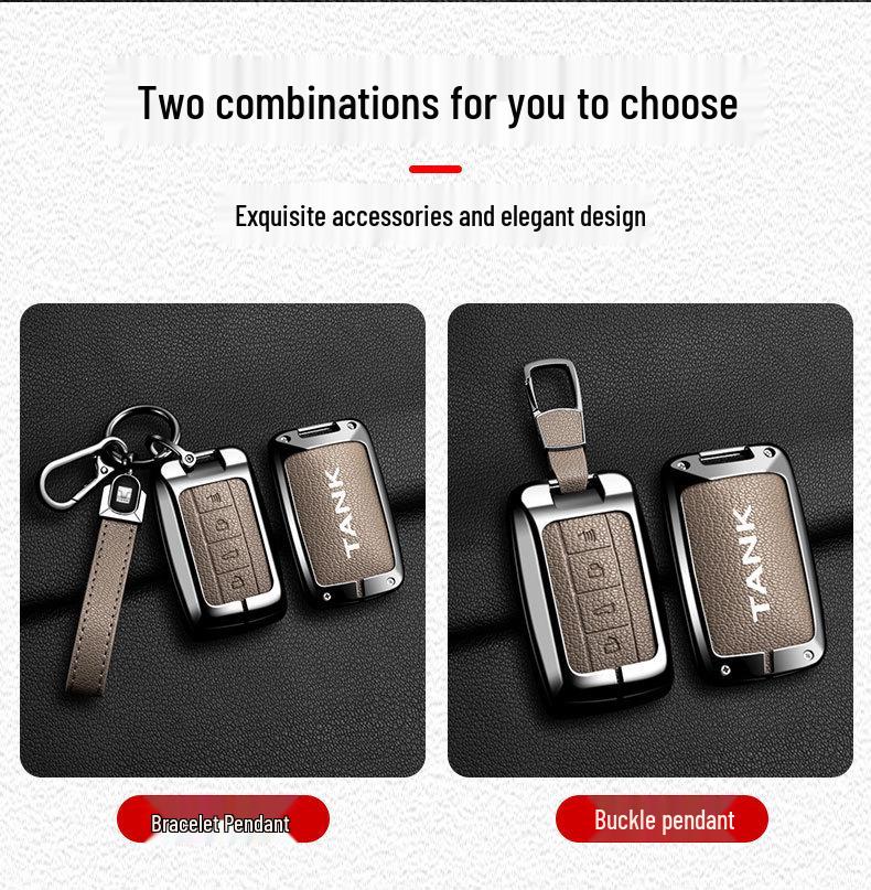 Tank 300 Key Cover with New Logo for 2022 Off-Road and Cyber Tank 500 Models