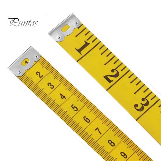 5Pcs Measuring Tape Flexible Body Measuring Ruler Double Scale Sewing Ruler for Weight Loss Tailoring
