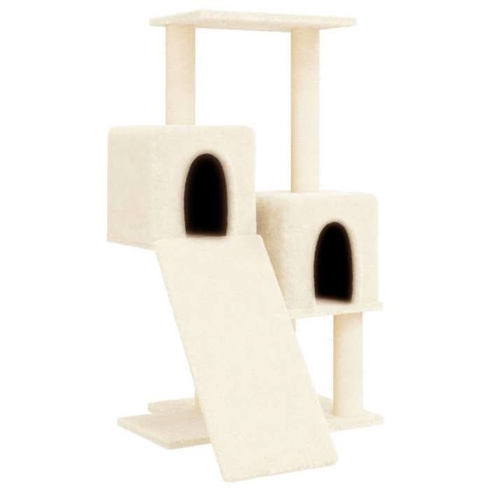 VidaXL Cat Tree with Sisal Scratching Posts Cream 82 Cm 171777