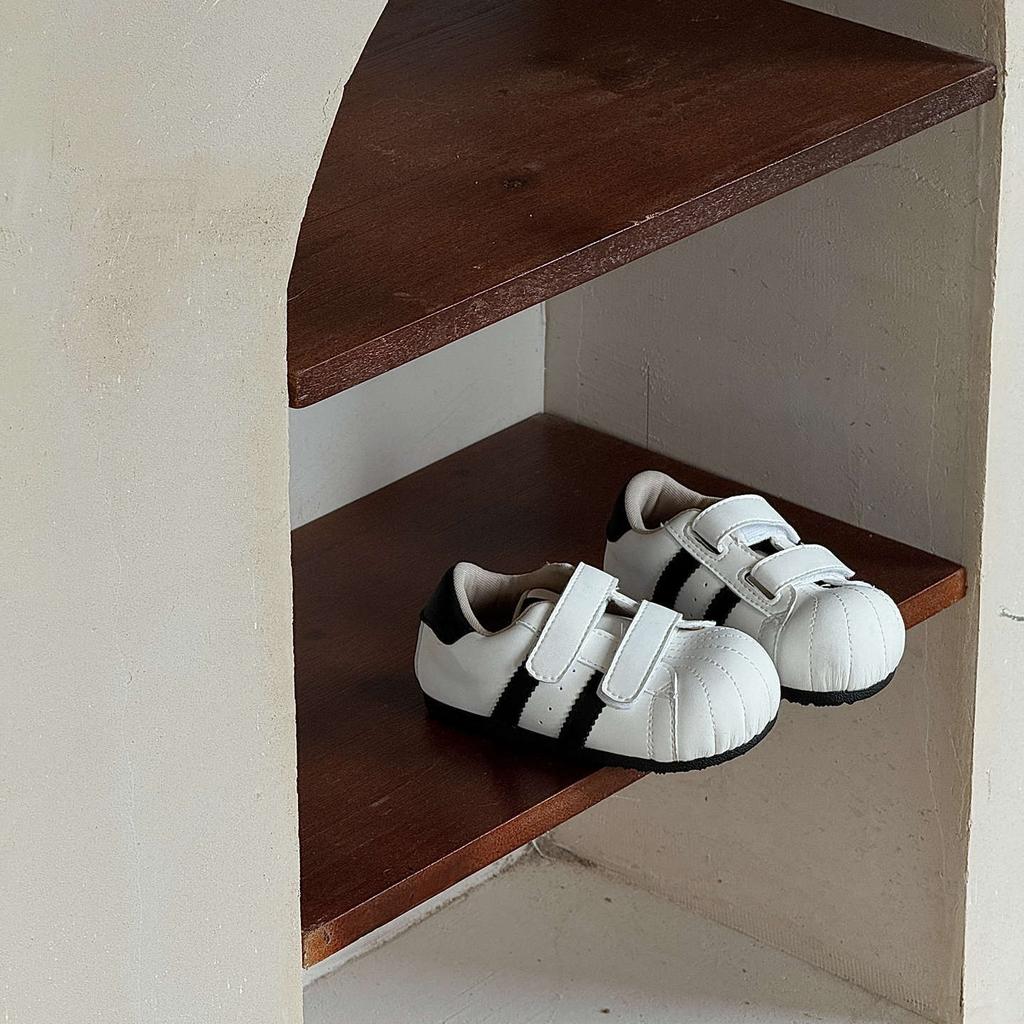 XSHX big head shell shoes retro children's functional thin baseplate shoes Wenzhou classmates autumn new Velcro boys and girls