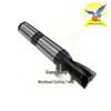 White Steel Taper Shank Keyway Milling Cutter, 2 Flutes, 14-50mm, High-Speed Steel