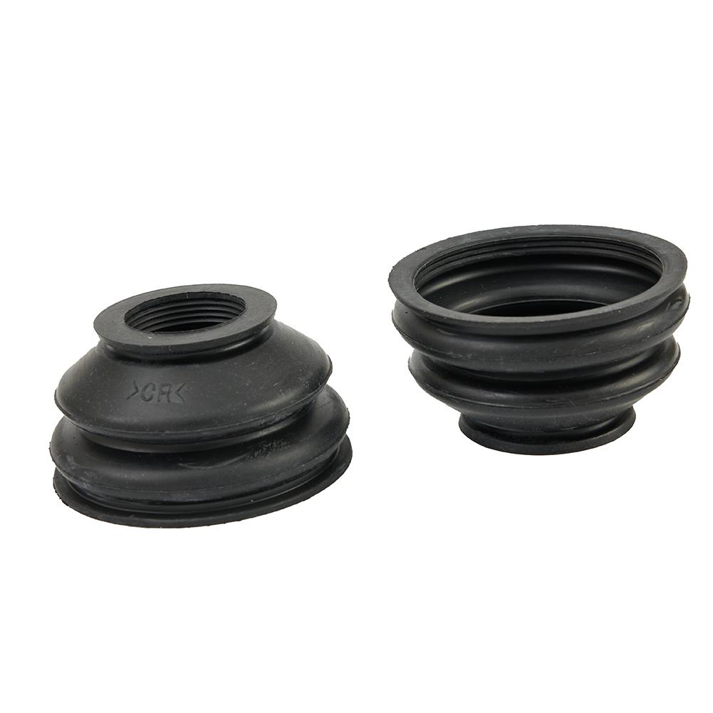 6x Turn To Rod Ball Head Dust Protection Rubber Cover Dust Cover Boot Set Black Ball Joint Boot Car Accessories