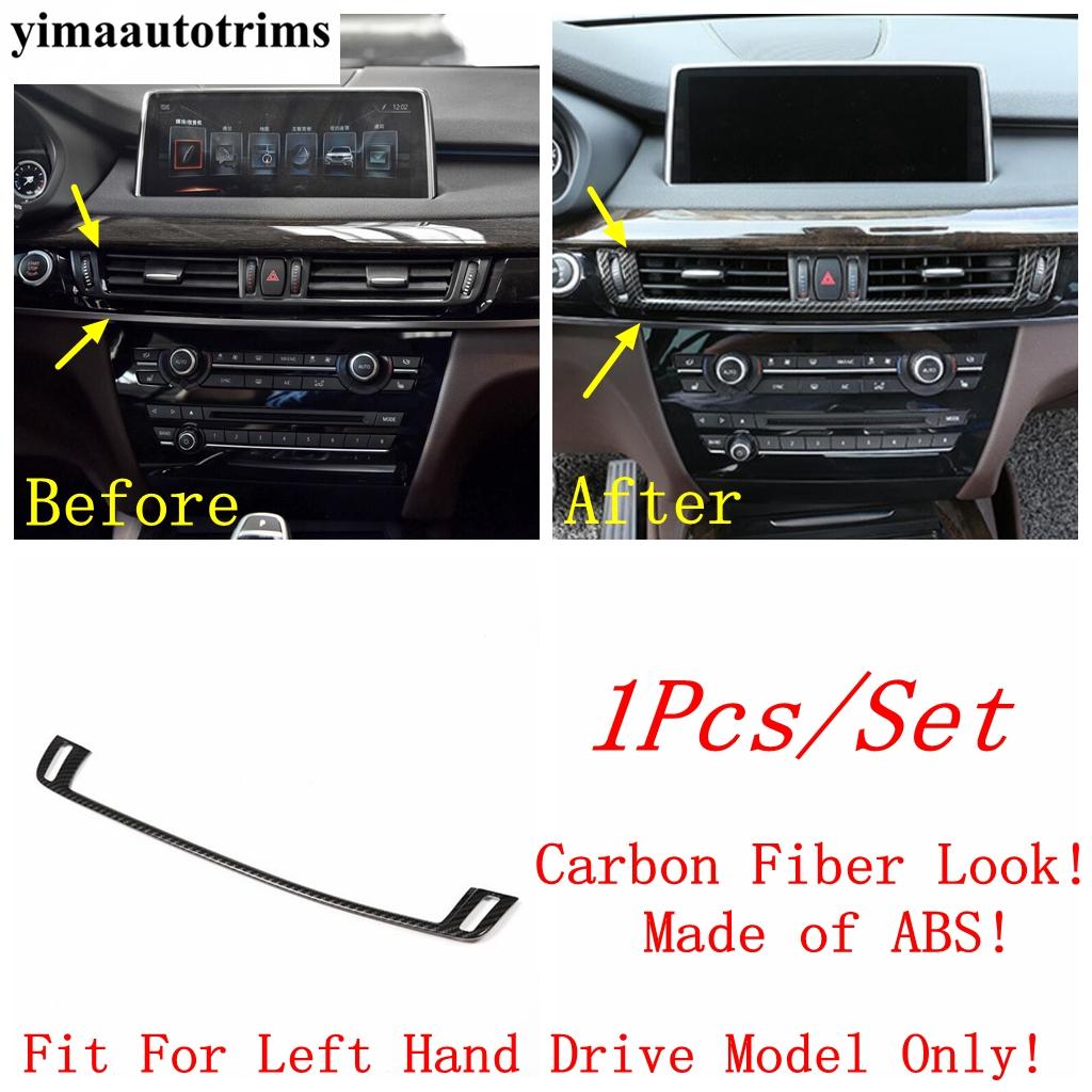 Shift Gear Panel / Read Light / Dashboard Air AC Outlet Cover Trim Accessories For BMW X5 F15 2014 -  / X6 F16 2015 -