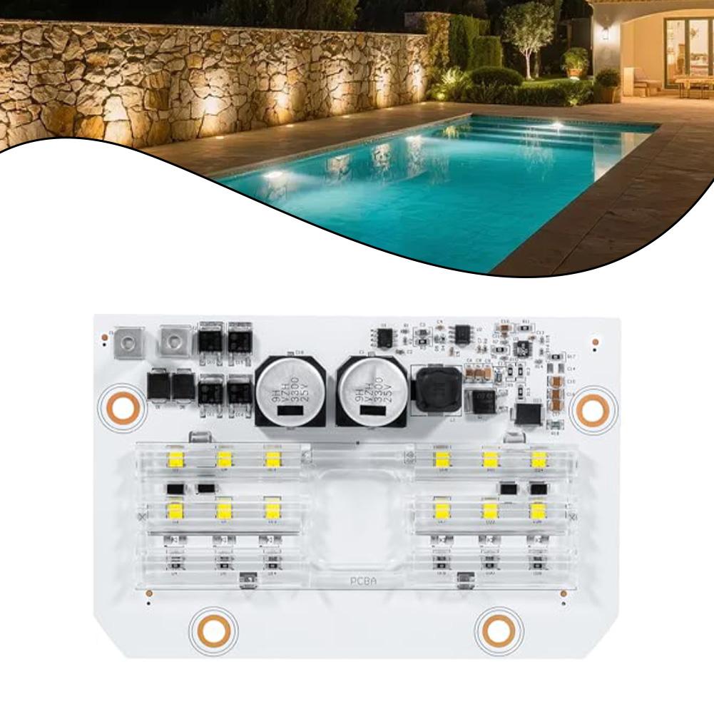 Superior Brightness Replacement Circuit Board As Picture 500W Pool Light Enhanced Ambiance Improved Control Systems
