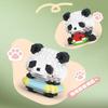 Panda Blind Box Building Blocks, Micro Granular Chinese National Treasure DIY Model Creative Educational Gift for Children