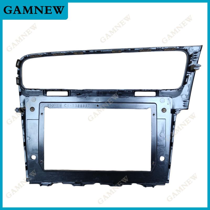 10 Inch Car Frame Fascia  For Volkswagen Golf 7 7th Android Radio Dash Fitting Panel Kit
