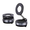 Car Phone Holder, Vacuum Suction, 360° Adjustable, Dashboard Mount 3axis Cool Black