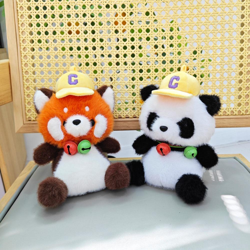 Elephant Panda Plush Toy Raccoon Rabbit Plush Doll Hat Capybara Doll  Kids Birthday Christmas