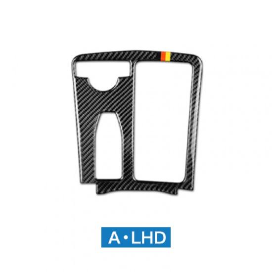 Airspeed Real Carbon Fiber Trim Stickers for Mercedes Benz C Class W204 E Class W212 Car Armrest Panel Cover Styling