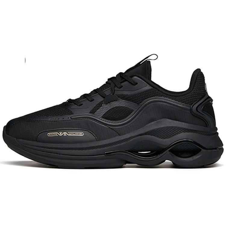 Anta Variety Training Collection Wear resistant And Lightweight Low top Training Shoes Men's Black 112147722-5