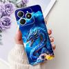 4G Clear For Realme Note 60 Case RMX3933 Luxury Butterfly Love Flowers Cool Lion Painted Phone Case For Realme Note 60X RMX3938