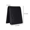 Carl Black Mens Leather Wallet for Men