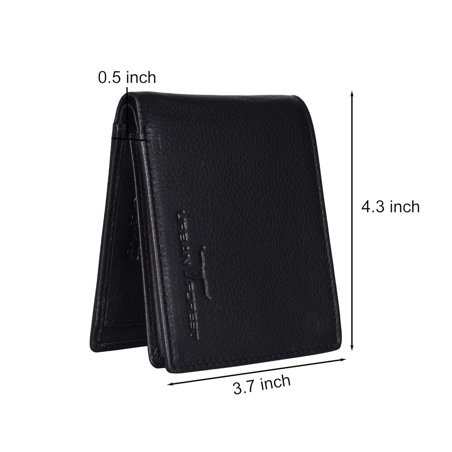 Мужской кожаный кошелек Carl Black для мужчин — фото 3