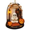 Cute Simulated Character Pendants, Fall Flowers And Halloween Pumpkins, Decorations, Gifts For Décor Lovers