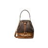 Michael Kors Mk Devon Klassische Monogramm Farbblock-Kette Commuter Mode Kordelzug Beschichtetes Canvas Beutel Tasche Damen Taschen 30S2GDVS2B-252
