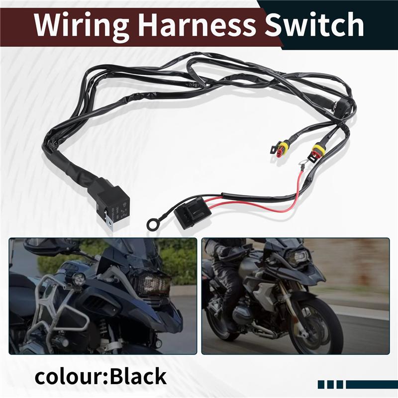 Ac29-Проводка светодиодной противотуманной фары для мотоцикла Провод Для BMW R1200GS /ADV F800GS