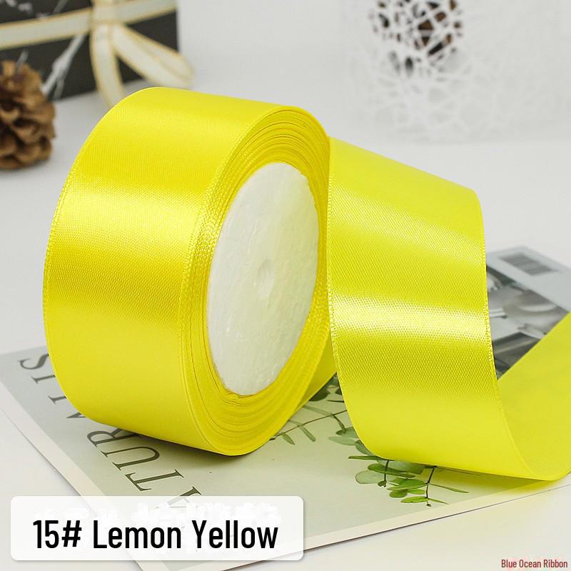 4cm Handmade Rose Ribbon for Chair Backs, Cake Boxes, and Gift Packaging