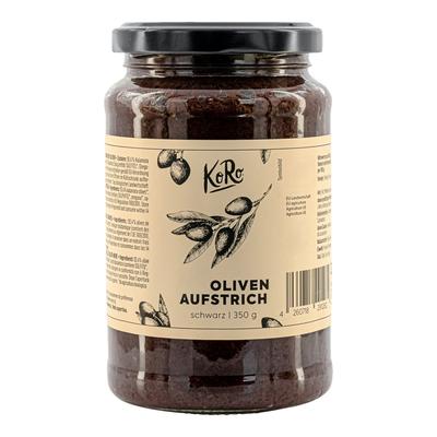 Koro Black Olive Spread 350G