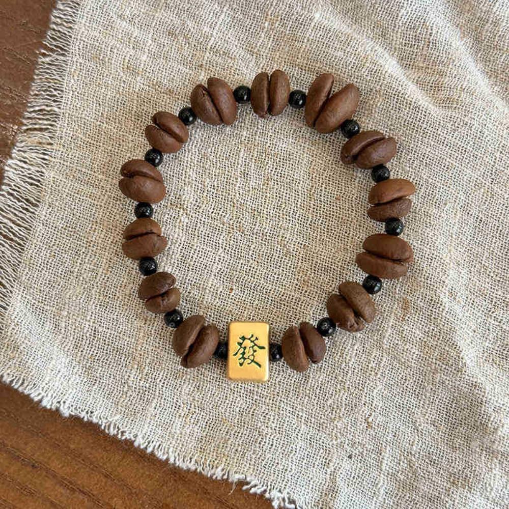 Dog Coffee Bean Bead Bracelet Fish Jewelry Accessories Fashionable Irregular Bracelet  Unisex