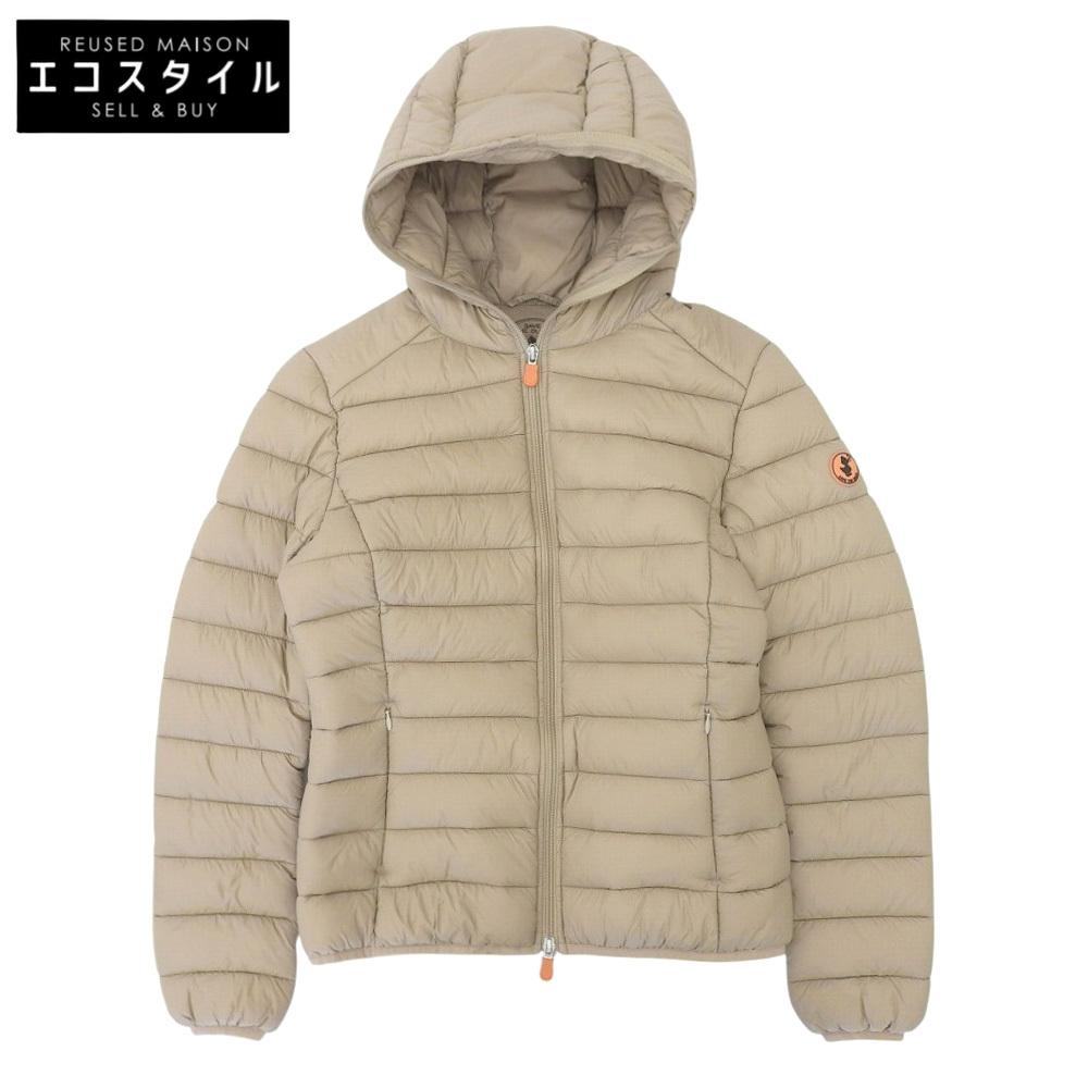 

SAVE THE DUCK Puffer jacket, padded jacket, women s, beige, 1 Jacket 1 beigeUsed