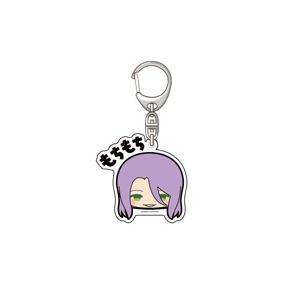 

Touken Ranbu Fudou Yukimitsu Mochimochi Mascot Akita Toushirou Gokotai Souzasamonji Official Acrylic Keychain Bag pendant Gifts 6 cm