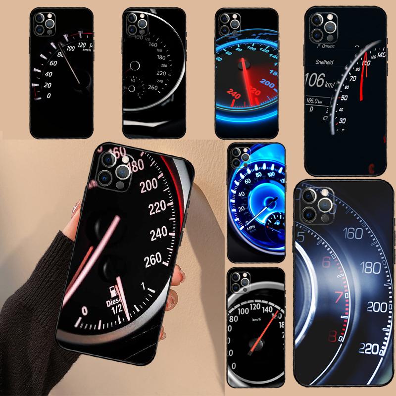 Cool Retro Speedometer Case For Samsung Galaxy A16 A26 A56 A36 A06 A52 A53 A33 A13 A34 A54 A14 A15 A35 A55 A22 A32