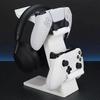 3D Printing Gamepad Display Stand Stable 2-layer Game Controller Display Stand Space Saving with Headset Stand Hanger