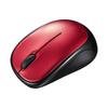SANWA SUPPLY Silent Bluetooth Blue LED Mouse MA-BBS311R (Red)